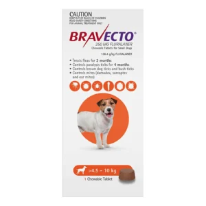 Bravecto-1-Chew-For-Dogs-9.9-22-lbs-4-10-kg-Orange.webp Bravecto Chew For Small Dogs - Orange (9.9-22 lbs) (4-10 kg)