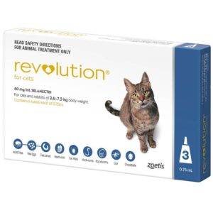 Revolution_for_Cats_Blue_3_Pack__34990.1527043081.1280.1280__23636.jpg Revolution for Cats 5.7-15.5 lbs | Complete Flea, Tick & Parasite Protection
