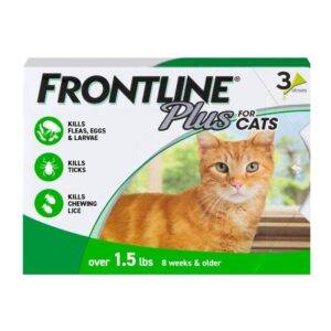 new-3.jpg Frontline Plus for Small Cats 8 Week or Older - Green