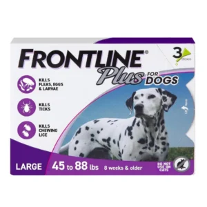 purples Frontline Plus for Large Dogs 44-88 lbs (20-40 kg) - Purple