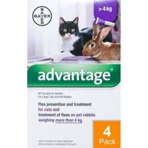 Advantage-Purple-Cats-Over-8.8lbs-4kg-4-Pack.jpg Advantage for Medium Cats Over 8.8lbs (4kg) - Purple