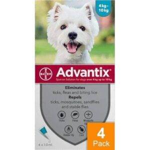 Advantix-Dogs-8.8-22lbs-4-10kg-4-Pack-Aqua.jpg Advantix for Dogs 8.8-22 lbs (4-10 kg) - Aqua